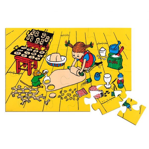 Podłogowe puzzle Pippi 24 elementy