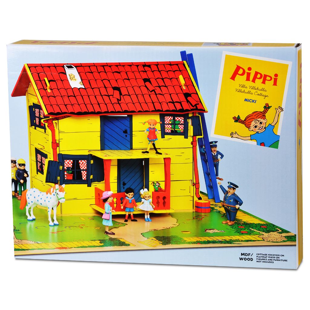 Willa Śmiesznotka – drewniany domek Pippi