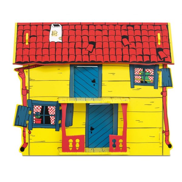 Willa Śmiesznotka – drewniany domek Pippi