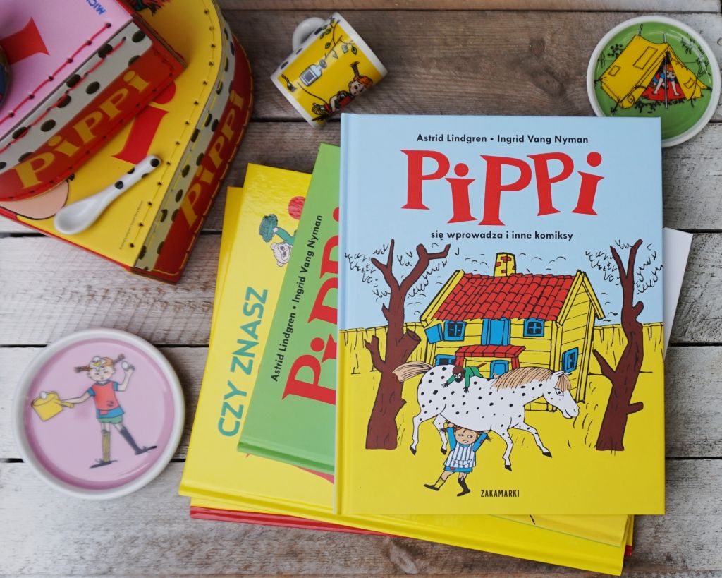Pippi się wprowadza i inne komiksy – Astrid Lindgren, Ingrid Vang Nyman