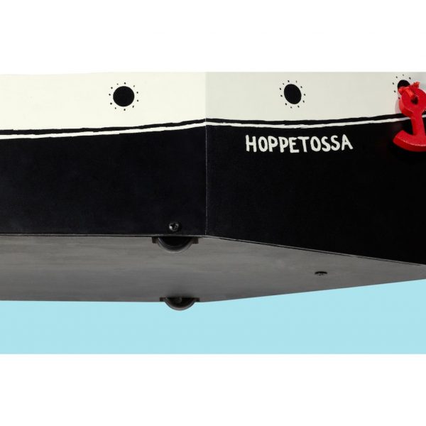 Drewniany statek piracki Pippi - Hoppetossa czyli „Podfruwajka”