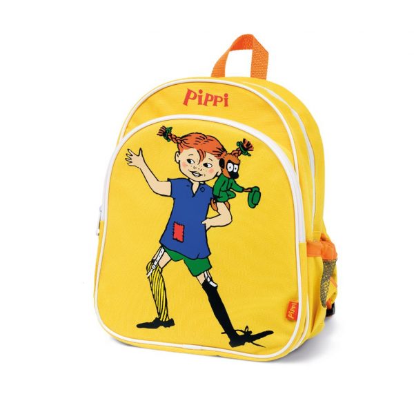 Żółty plecak Pippi