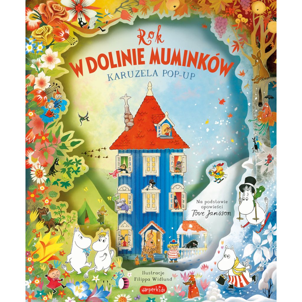 Rok w Dolinie Muminków Karuzela pop-up