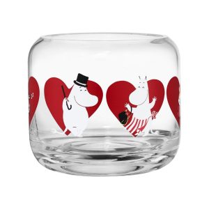Muminki świecznik HEART 8 cm Muurla