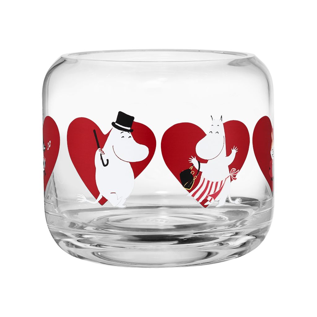 Muminki świecznik HEART 8 cm Muurla