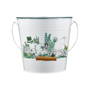 Muminki IN THE GARDEN duże wiadro wiaderko 10 litrów Muurla