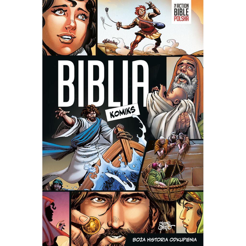 Biblia Komiks THE ACTION BIBLE